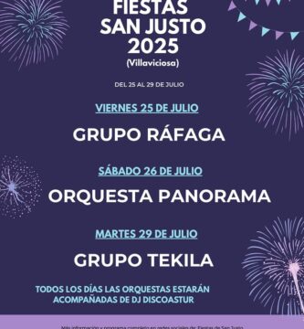 Fiestas San Justo 2025 Villaviciosa